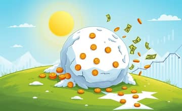 El Efecto Bola de Nieve: Multiplica tu Dinero Lentamente, pero Seguro