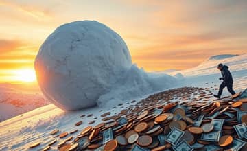 El Efecto Bola de Nieve: Erradica tus Deudas Rápidamente